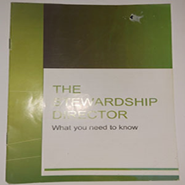 THE STEWARDSHIP DIRECTOR WHAT YOU NEED TO KNOW